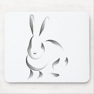 Animals - Rabbit Mouse Mat
