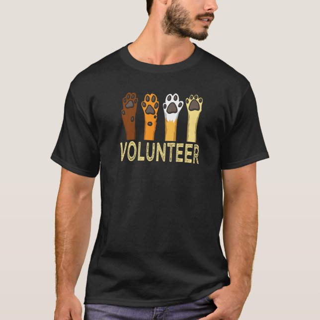 Animals Rescue Volunteer Animal Right Different Pe T-Shirt (Front)