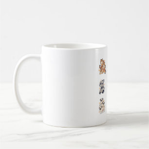 Animals stack Delight � Cute Animal Art Coffee Mug