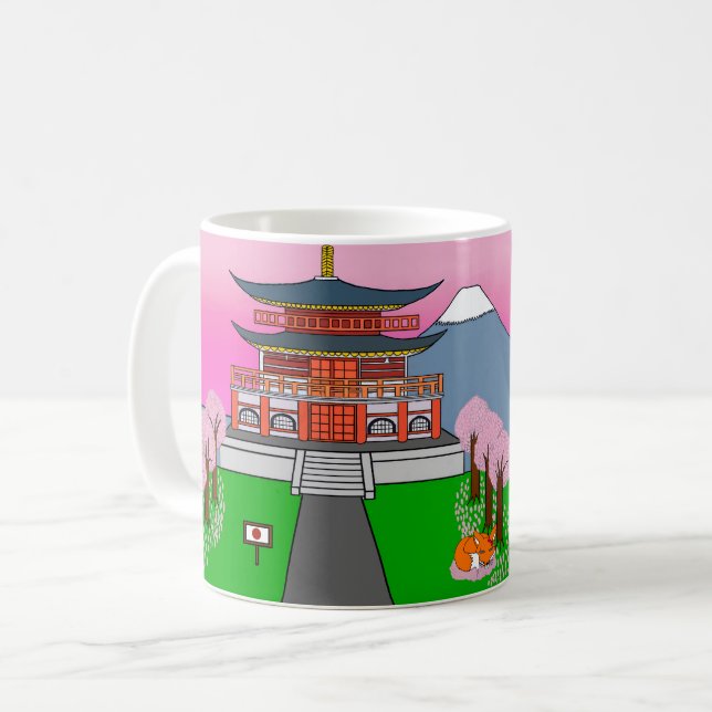 Animals the World, Japan: Fox Coffee Mug (Front Left)