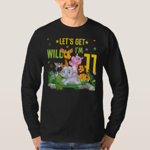 Animals Wildlife 11th Birthday Party A Day At The T-Shirt