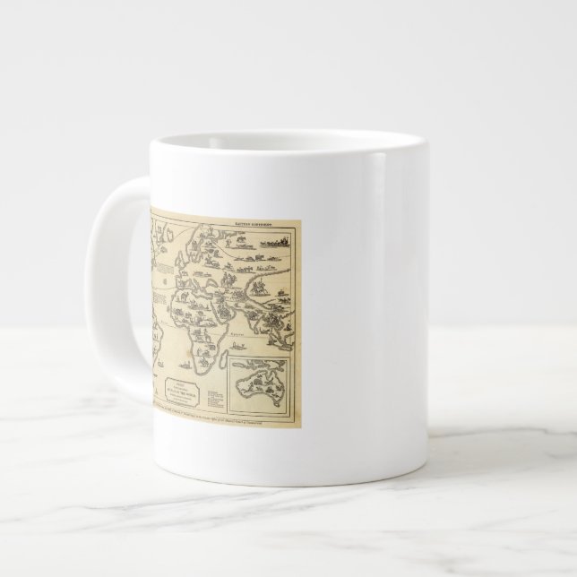 Animals World Large Coffee Mug (Front Left)