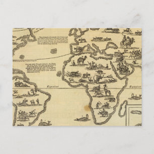 Animals World Postcard