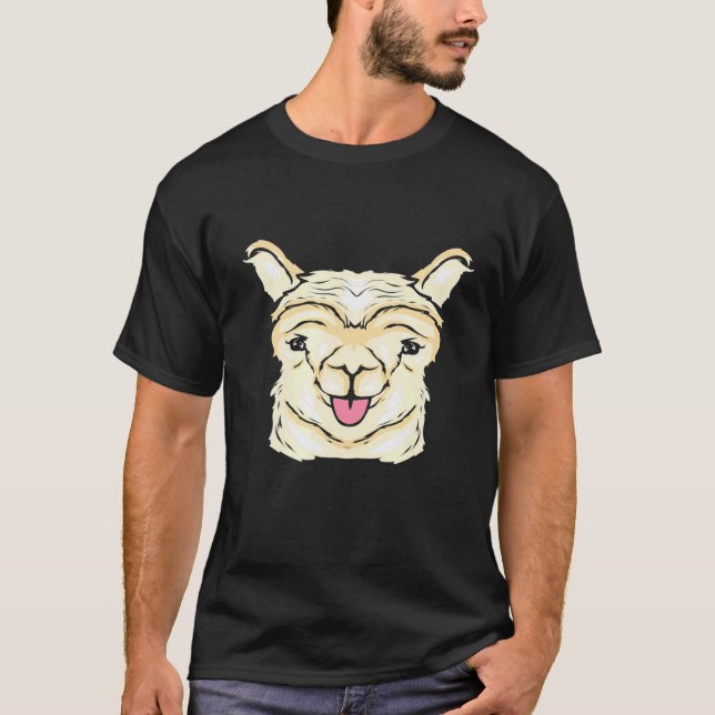 Animalwith Llama Camel T-Shirt (Front)