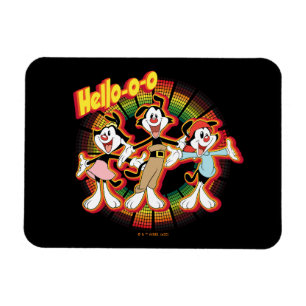 Animaniacs   Hello-o-o Retro Equalizer Graphic Magnet