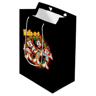 Animaniacs Hello-o-o Retro Equalizer Graphic Medium Gift Bag
