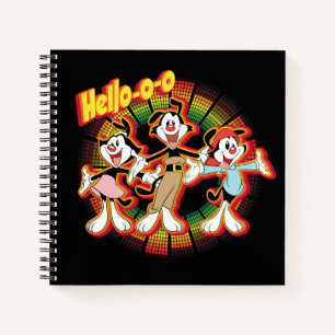 Animaniacs   Hello-o-o Retro Equalizer Graphic Notebook