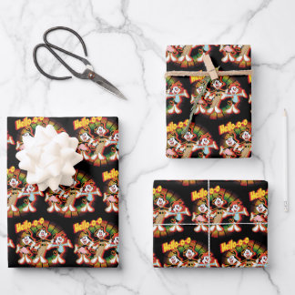 Animaniacs | Hello-o-o Retro Equalizer Graphic Wrapping Paper Sheet