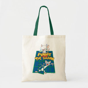 Animaniacs   Pinky and The Brain Cage Graphic Tote Bag