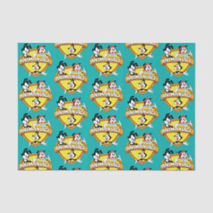 Animaniacs Warner Brothers & Sister WB Shield Tissue Paper