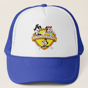 Animaniacs   Warner Brothers & Sister WB Shield Trucker Hat