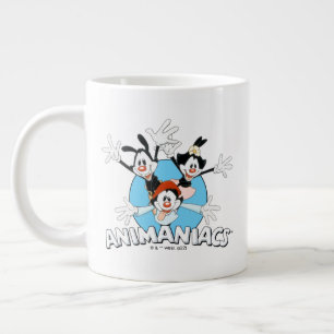 Animaniacs   Warner Siblings Arms Wide Graphic Large Coffee Mug
