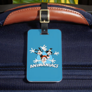 Animaniacs   Warner Siblings Arms Wide Graphic Luggage Tag