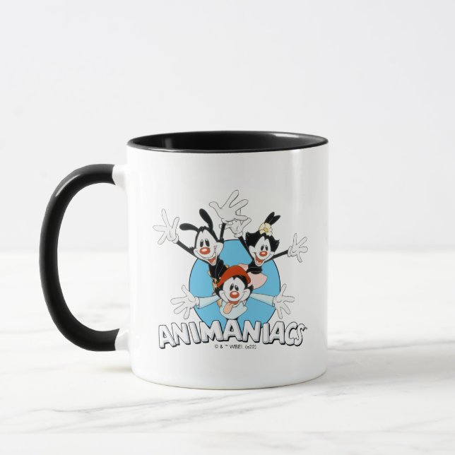 Animaniacs | Warner Siblings Arms Wide Graphic Mug (Left)