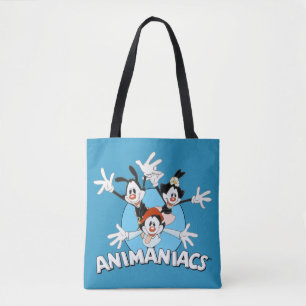 Animaniacs   Warner Siblings Arms Wide Graphic Tote Bag