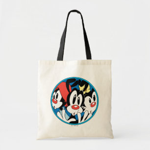 Animaniacs   Warner Siblings Circle Graphic Tote Bag