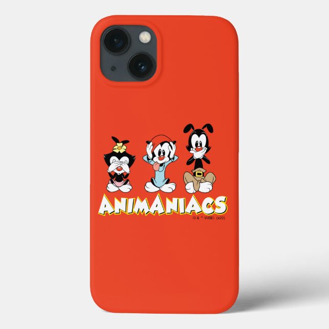 Animaniacs | Warner Siblings "No Evil" Graphic Case-Mate iPhone Case (Back)