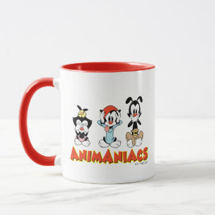 Animaniacs   Warner Siblings "No Evil" Graphic Mug
