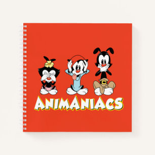Animaniacs   Warner Siblings "No Evil" Graphic Notebook