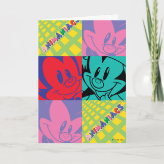 Animaniacs | Warner Siblings Pop Art Graphic Card