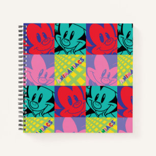 Animaniacs   Warner Siblings Pop Art Graphic Notebook