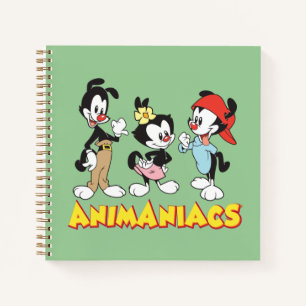 Animaniacs   Yakko, Dot, and Wakko Standing Notebook