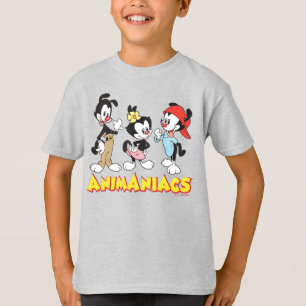 Animaniacs Yakko, Dot, and Wakko Standing T-Shirt