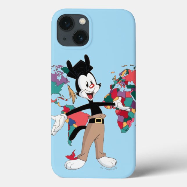 Animaniacs | Yakko's World Map Graphic Case-Mate iPhone Case (Back)