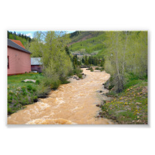 Animas River in Silverton, Colorado Photo Print