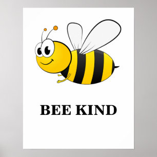Animated Bee background Poster