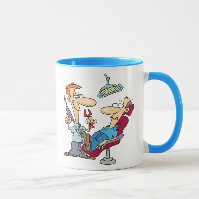 Animated Dentist Mug (Right)