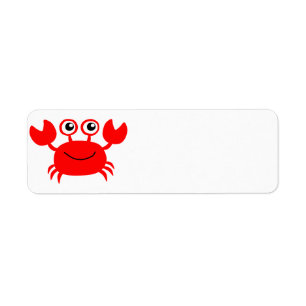 Animated happy Crab
