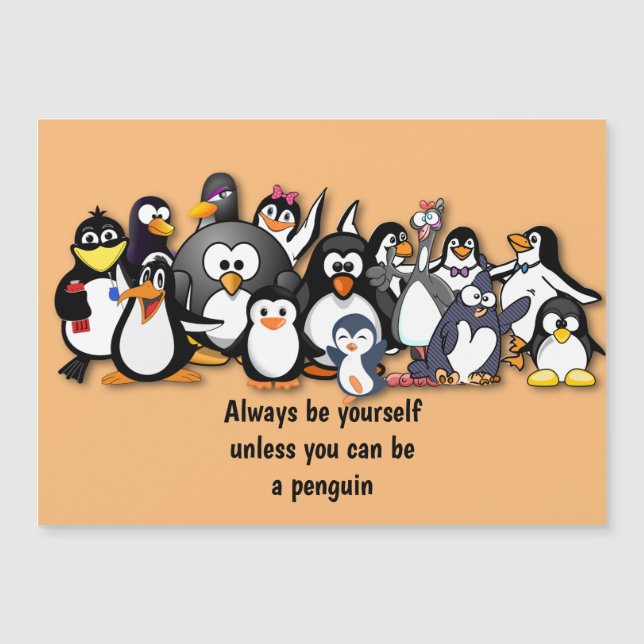 Animated Penguins Background (Front)