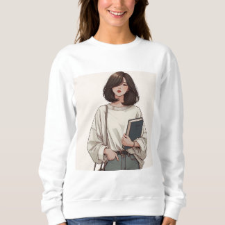 Animated printed Sweatshirt for Women | Winterwear