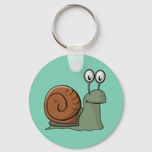 Animated Snail Keychain