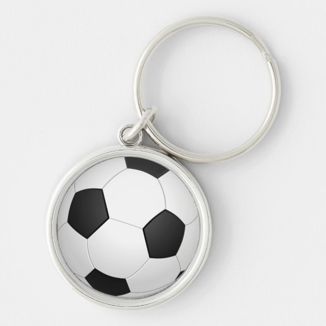 Animated Soccer Ball Keychain (Front)