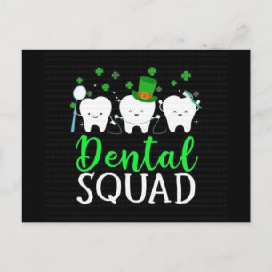 Animated St. Patrick's Day Tooth Holiday Postcard