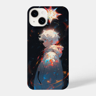 Animated star girl iPhone 14 case