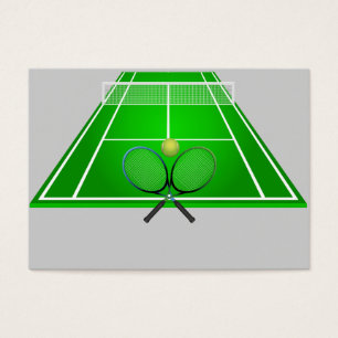 Animated Tennis Court and rackets