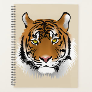 Animated Tiger Background Planner