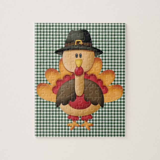 Animated Turkey Puzzle (Vertical)