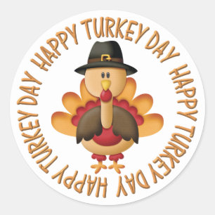Animated Turkey Stickers