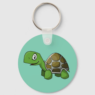 Animated Turtle Keychain