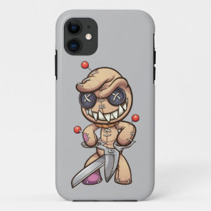 Animated Voodoo Doll iPhone 11 Case
