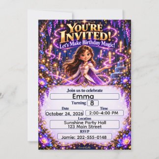 AnimatedLabbs Nova Birthday Invitation