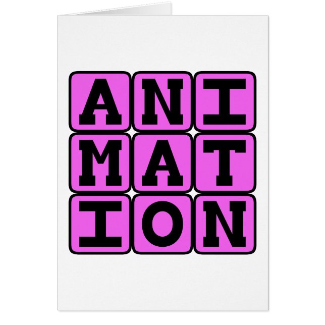 Animation, Motion and Shape Change (Front)