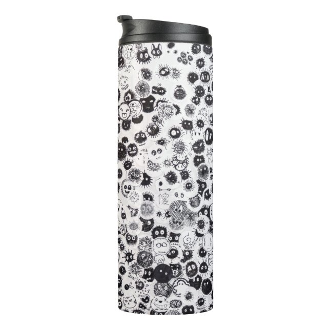 Animation Pattern  Thermal Tumbler (Rotated Right)
