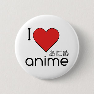 Anime 6 Cm Round Badge