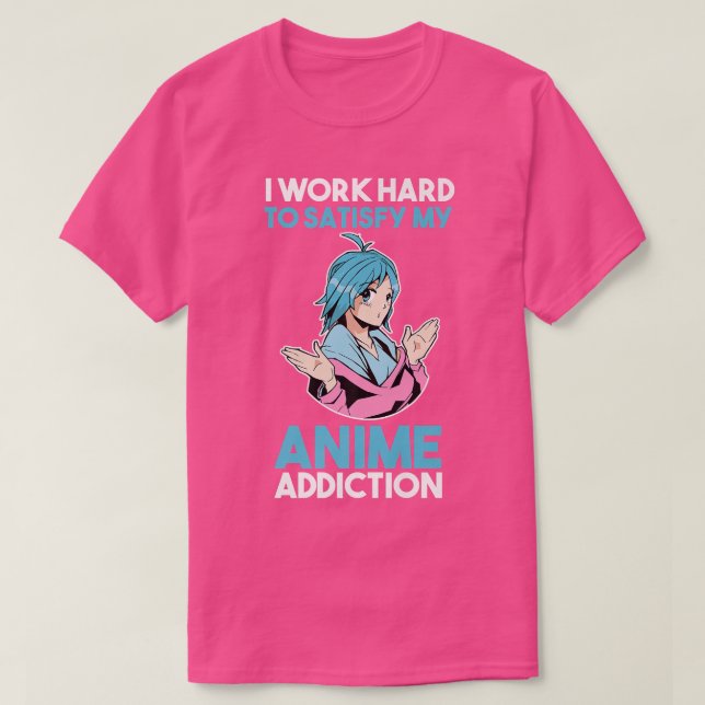 Anime Addiction Premium  T-Shirt (Design Front)