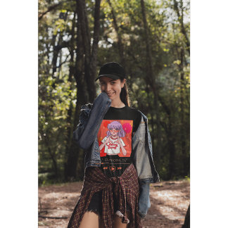 Anime Aesthetic Girl "Cherry Bomb" Euphoria Music  T-Shirt